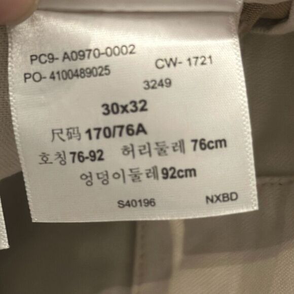 Levi’s Mens Khaki Workwear Pants size W30 x L32 Comfort & Durability - Picture 8 of 8